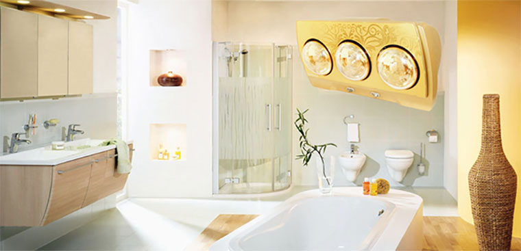 Bóng đèn sưởi nhà tắm trang trí