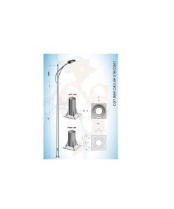Trụ đèn cao áp STK/CD01