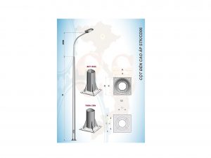 Cột đèn cao áp STK/CD 06