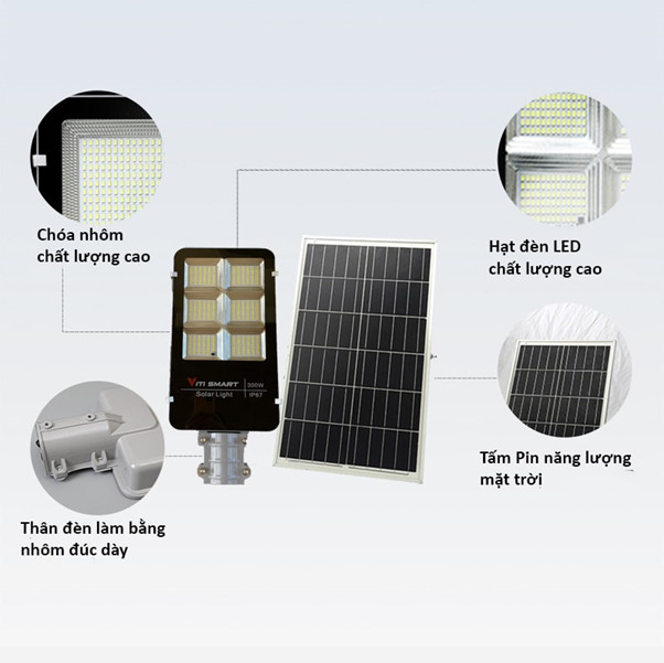 đèn năng lượng mặt trời viti smart 400w 1